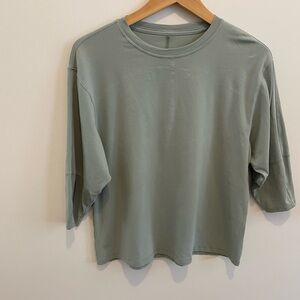 Lululemon Women's Top in Sage Green